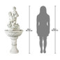 Portare Acqua Italian-Style Sculptural Water Fountain Scale Comparison