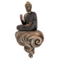 Enlightened Buddha Cloud Wall Sculpture Corner View