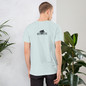 Just A Guy Standing In Front Of His Plants Asking Them Not To Die T-Shirt -   Unisex Staple T Shirt Heather Prism Ice Blue