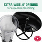 Black Squirrel-Be-Gone Max Bird Feeder extra wide