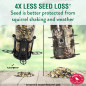 Black Squirrel-Be-Gone Max Bird Feeder 4x less seed loss