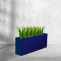 Jay Scotts Hollywood Rectangular Planter Cobalt Blue Matte
