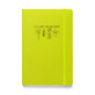 Let's Root For Each Other Hardcover Gardening Journal -  Hardcover Bound Notebook Lime Front