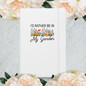 I'd Rather Be In My Garden Hardcover Gardening Journal -  Hardcover Bound Notebook White Front
