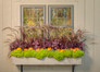 Graceful Grasses® Purple Fountain Grass in mixed annual combo window box