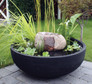Orinoco Bowl Planter Outdoors with water