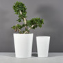 Pego Oval Planters with plants