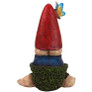 Topsy-Turvy Theo Garden Gnome Statue Rear View