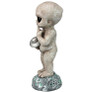 Zeta Gray Roswellian Baby Alien Statue Side View