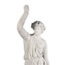 Hercules with Nemean Lion Pelt Garden Statue Face Close Up