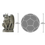 The Cathedral Gargoyle Statue Dimensions