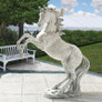Unbridled Power Equestrian Horse Garden Statue