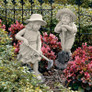 Rebecca and Samuel Young Gardener Statues
