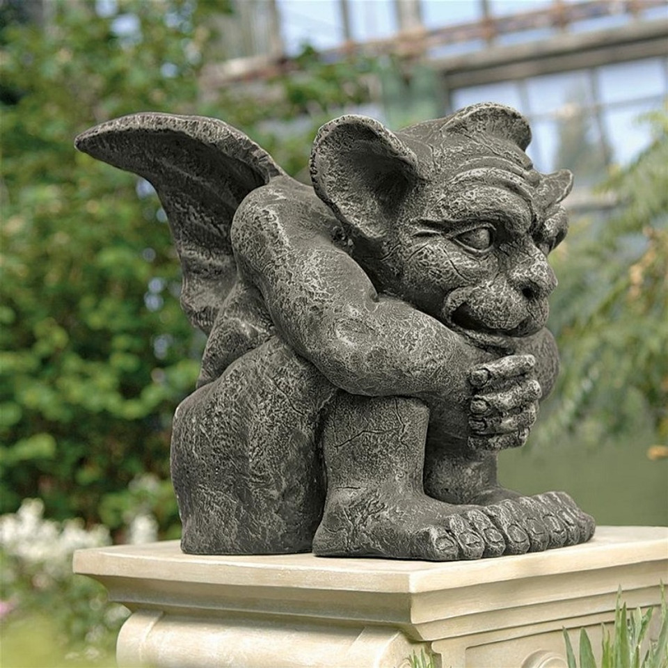 Gnash The Grotesque Gargoyle Wall Sculpture Plant Addicts