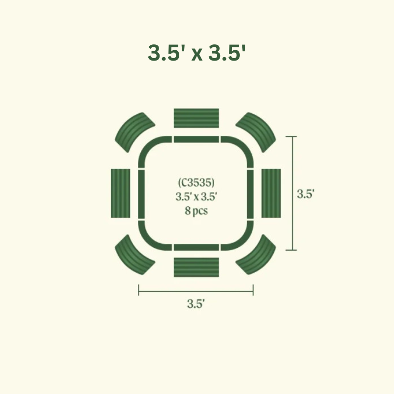 5.5x6.5 Raised Garden Bed