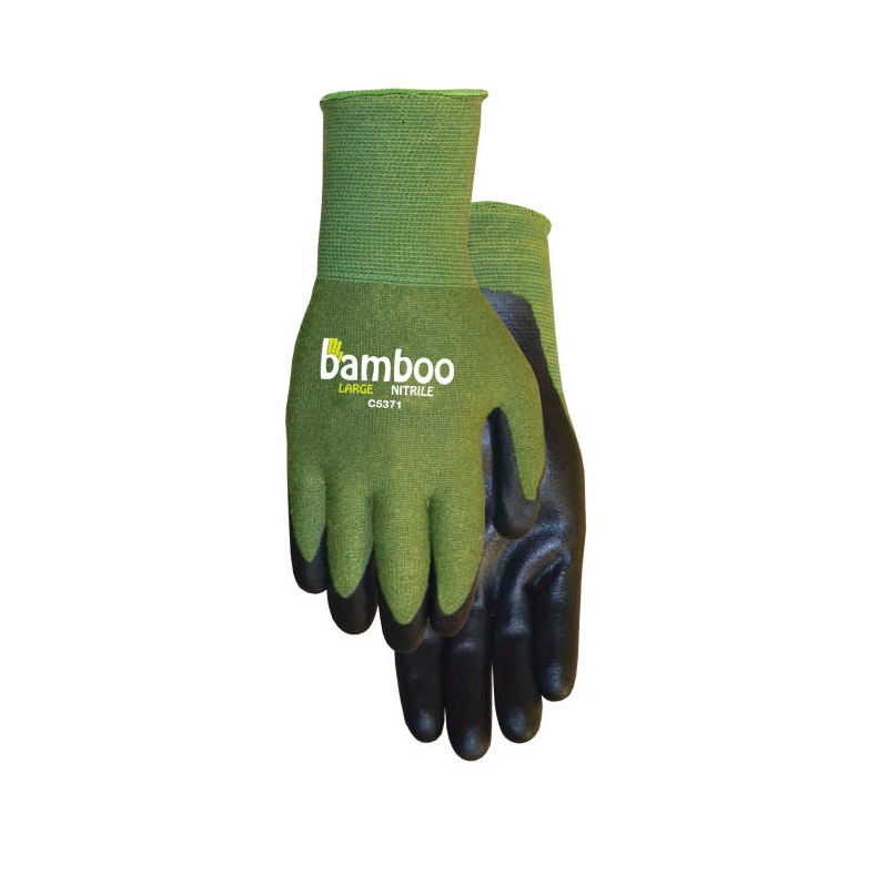Nitrile Palm Bamboo Gardener Nitrile Gloves Bellingham C5371