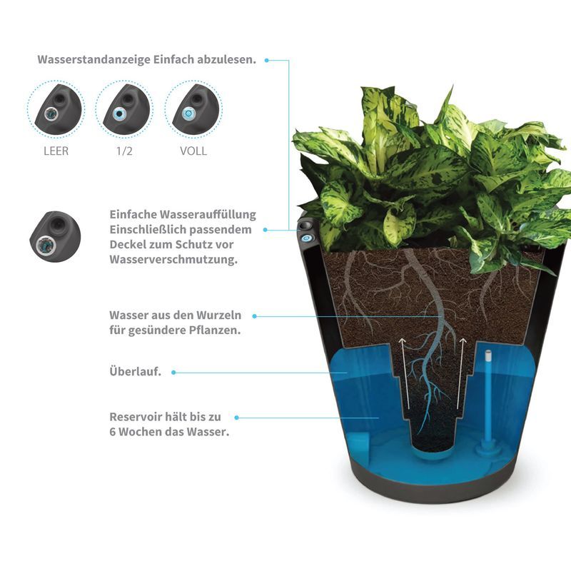 TruDrop Flex Self-Watering Inserts | Plant Addicts