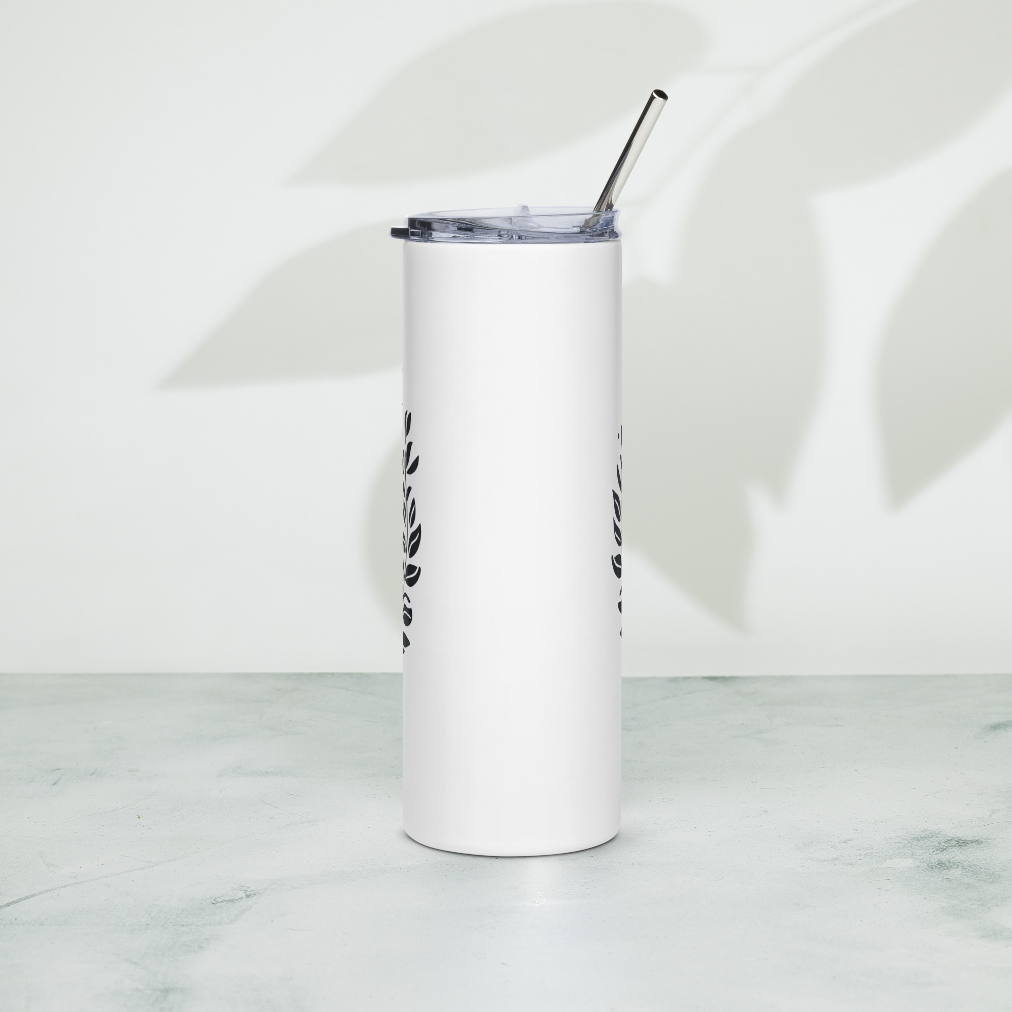 STAINLESS STEEL TUMBLER ホワイト Sロゴ入り Plant Mom Stainless Steel Tumbler | Plant Addicts