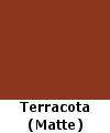 Terracotta Color (Matte Finish)