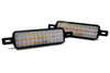 Replacement Bumper LED Indicators Clear Lens- Pair