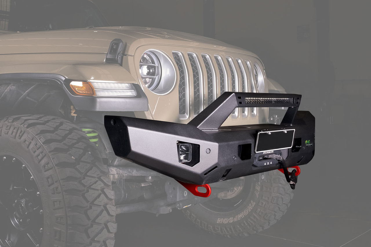 Raid Full Length Front Bumper Kit Suited for Jeep Gladiator JT