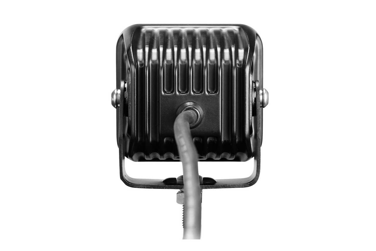 3.2" 40W LED Cube Light Kit, Flood Beam - Clear