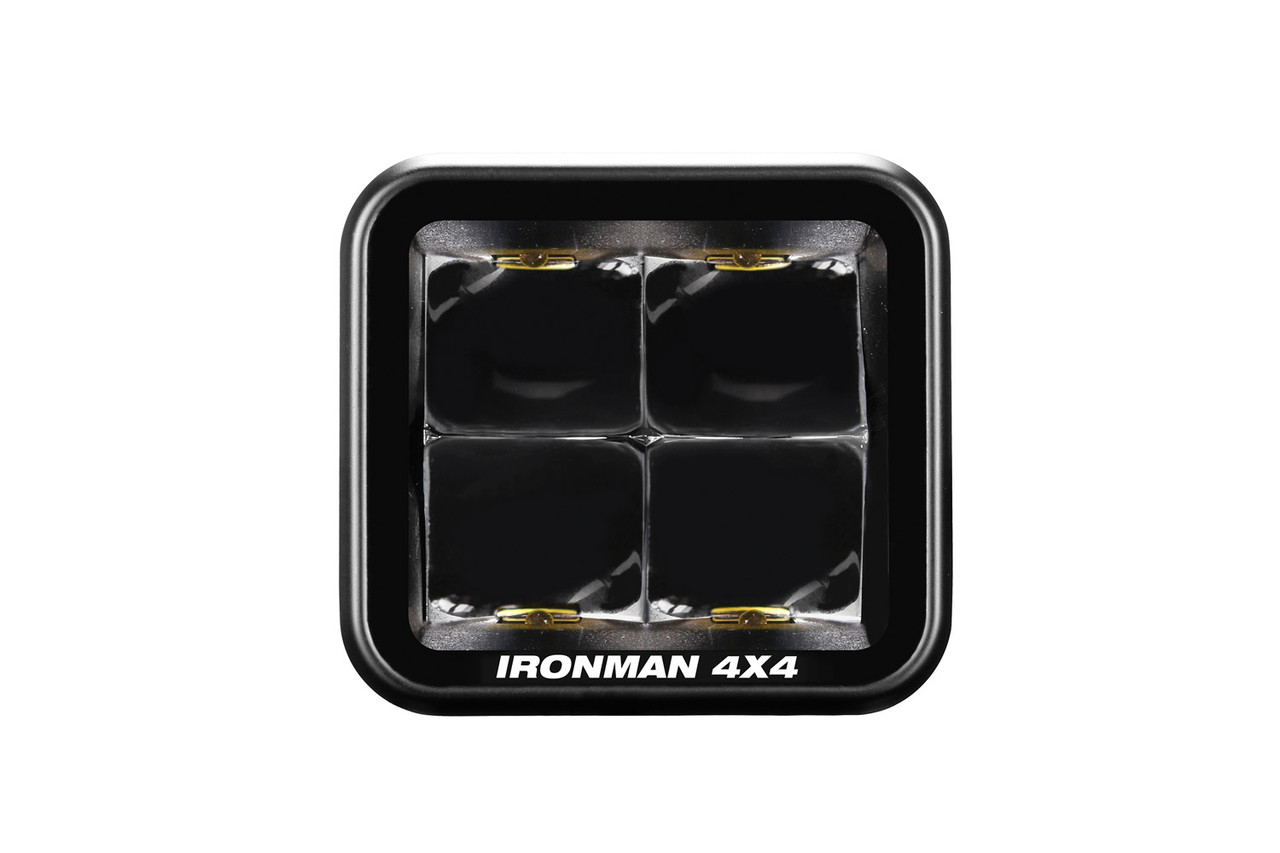 2.8" 20W LED Cube Light Kit, Spot Beam - Clear