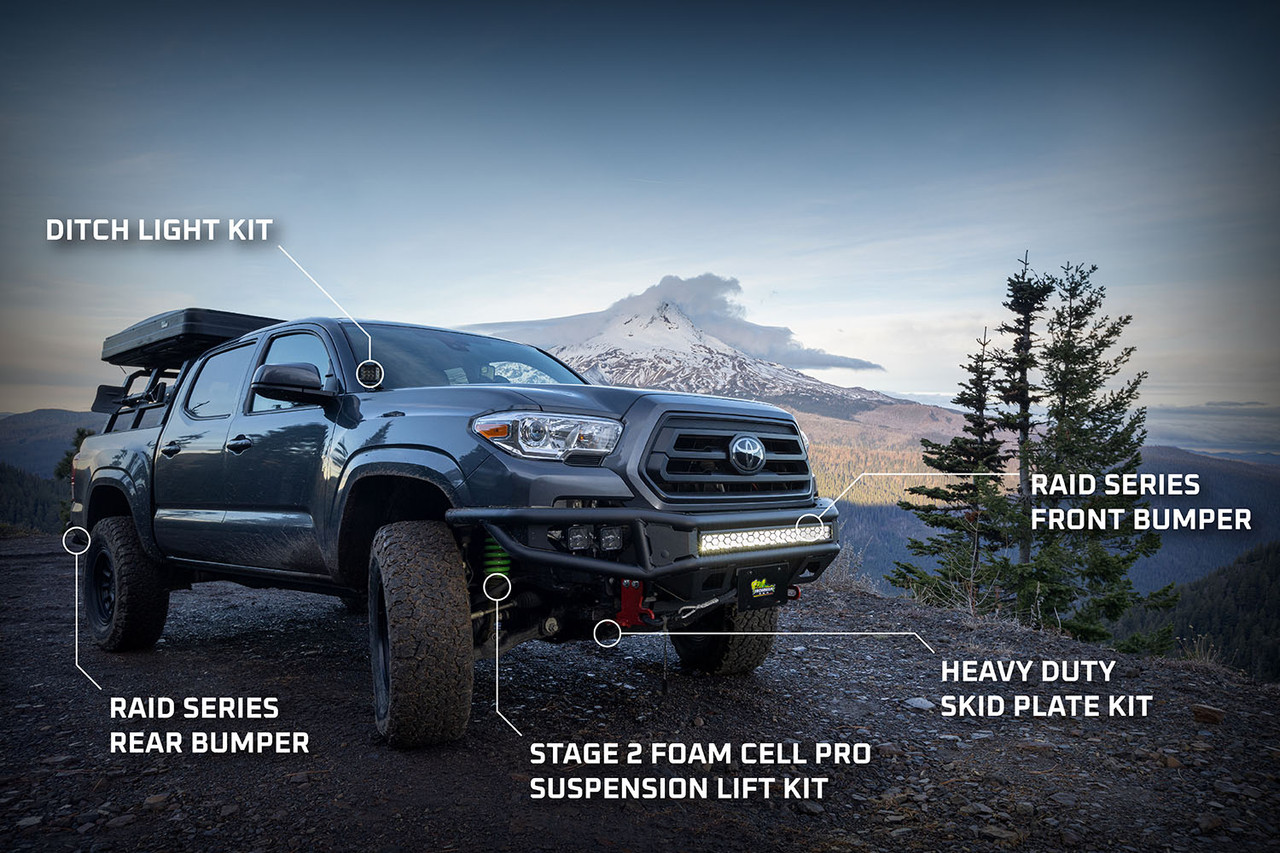 Build Package Suited For 2016-2021 Toyota Tacoma