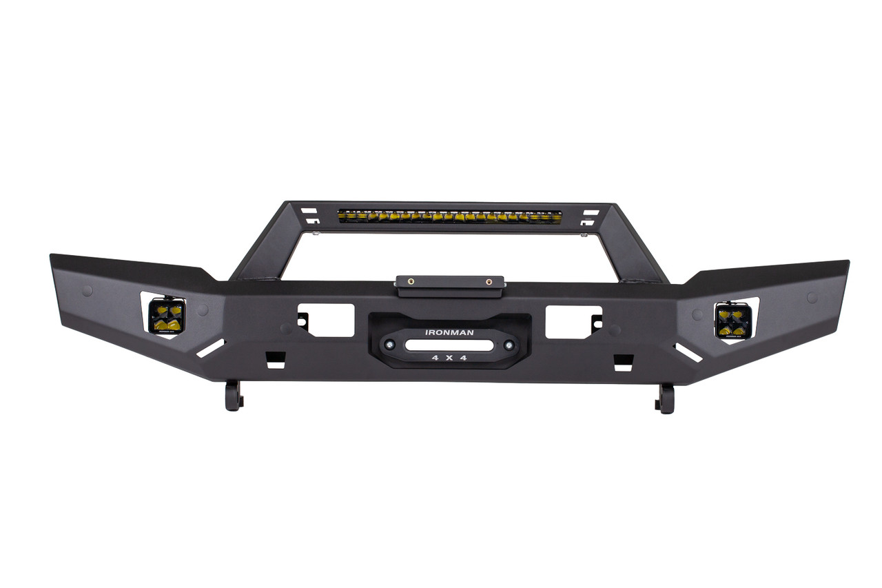 Raid Full Length Front Bumper Kit Suited for Jeep Wrangler JK