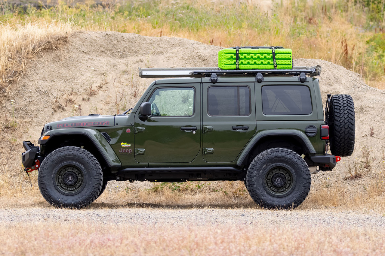 Build Package Suited for 2018-2020 Jeep Wrangler JLU (4 Door) | Suspension Lift Kit | Full Length Front Bumper | Rear Bumper | Side Steps