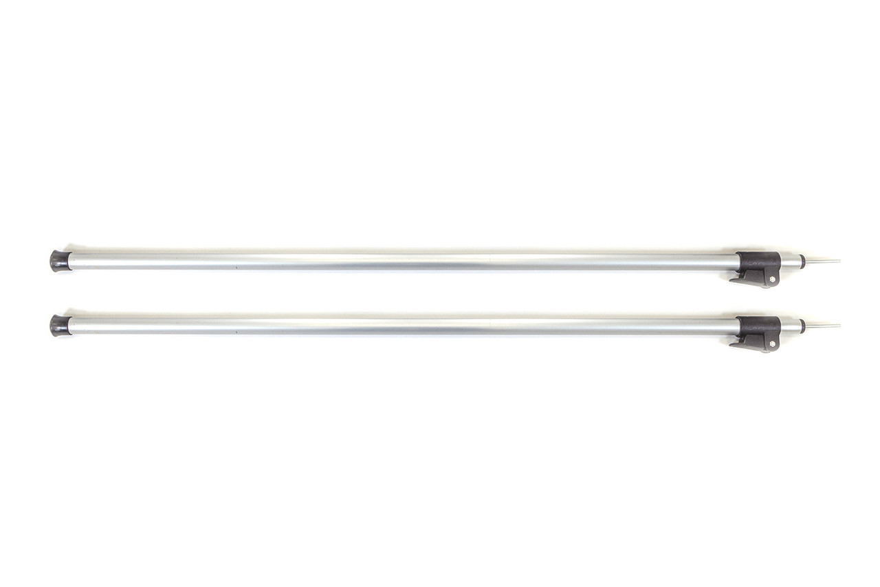 Adjustable Awning Poles Kit Compatible with Quick Release Brackets