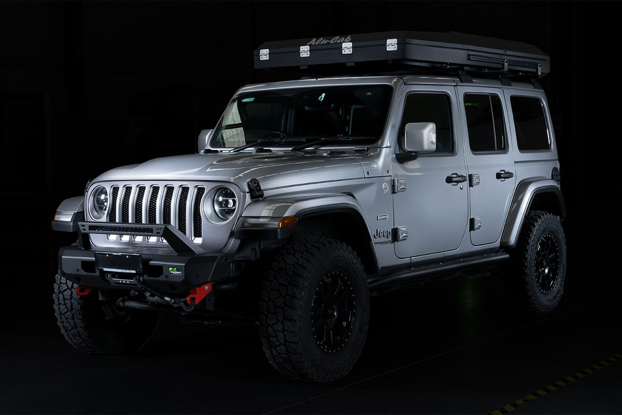Build Package Suited for 2018-2020 Jeep Wrangler JLU (4 Door) | Suspension Lift Kit | Stubby Front Bumper | Rear Bumper | Side Steps