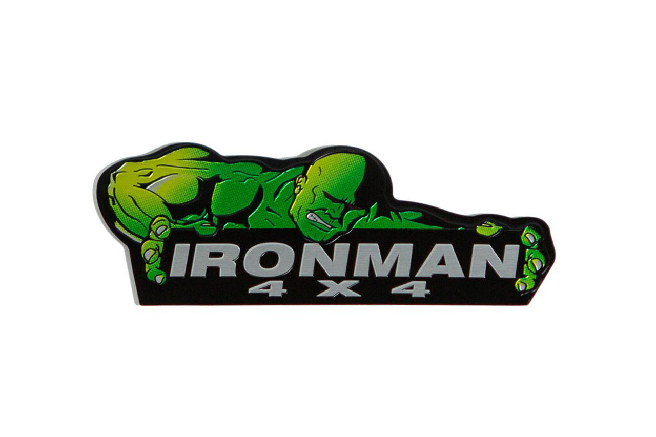 Replacement Bumper Ironman 4x4 Badge