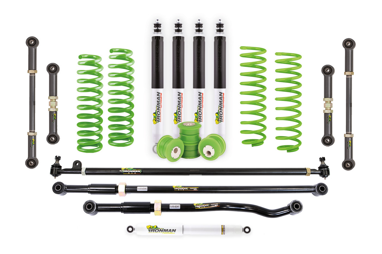 Nitro Gas 2" Suspension Lift Kit Suited For LHD Toyota 80 Series Land Cruiser/Lexus LX450 - Stage 3