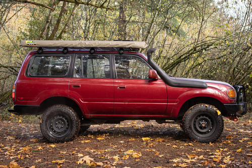 4WD's fitted with Ironman 4x4 Snorkels benefit from increased airflow to the engine and a raised air intake to minimize the chances of water ingress.