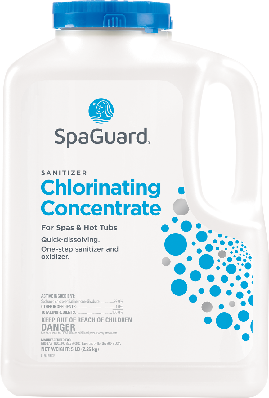 SpaGuard lbs Chlorinating Concentrate LOWEST PRICE Spa and Pool Store