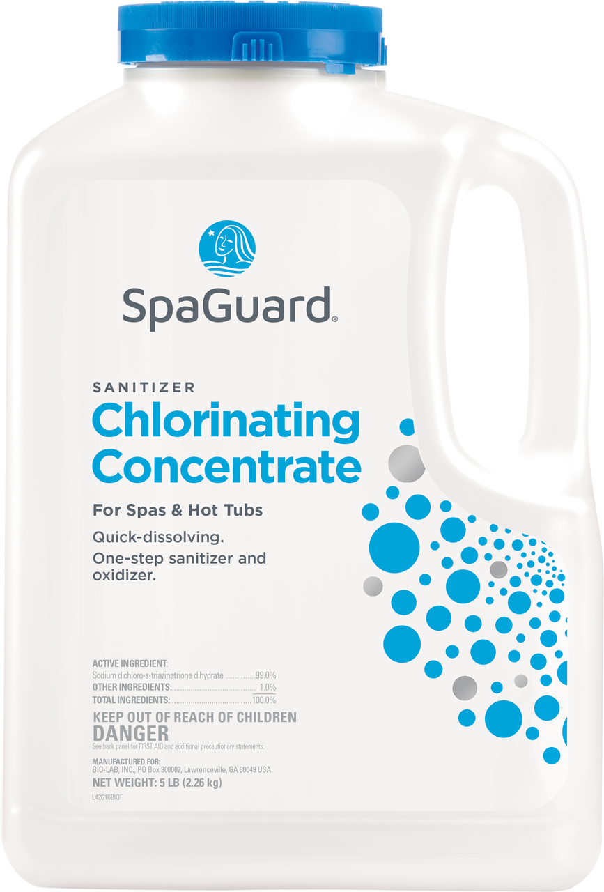 SpaGuard lbs Chlorinating Concentrate LOWEST PRICE Spa and Pool Store