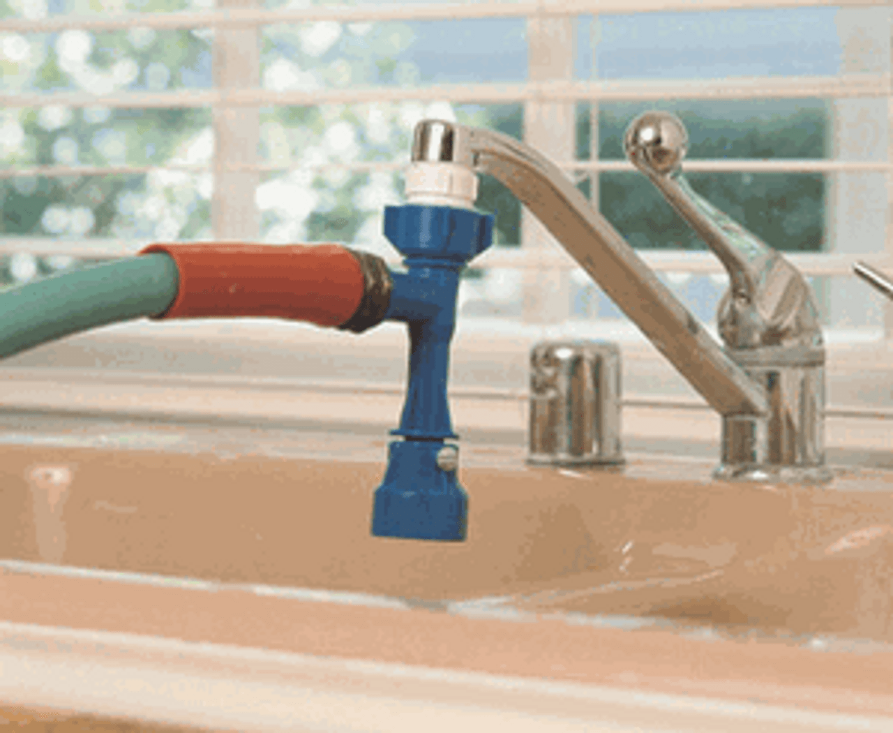 Faucet Adapter Sink To Garden Hose Really Works