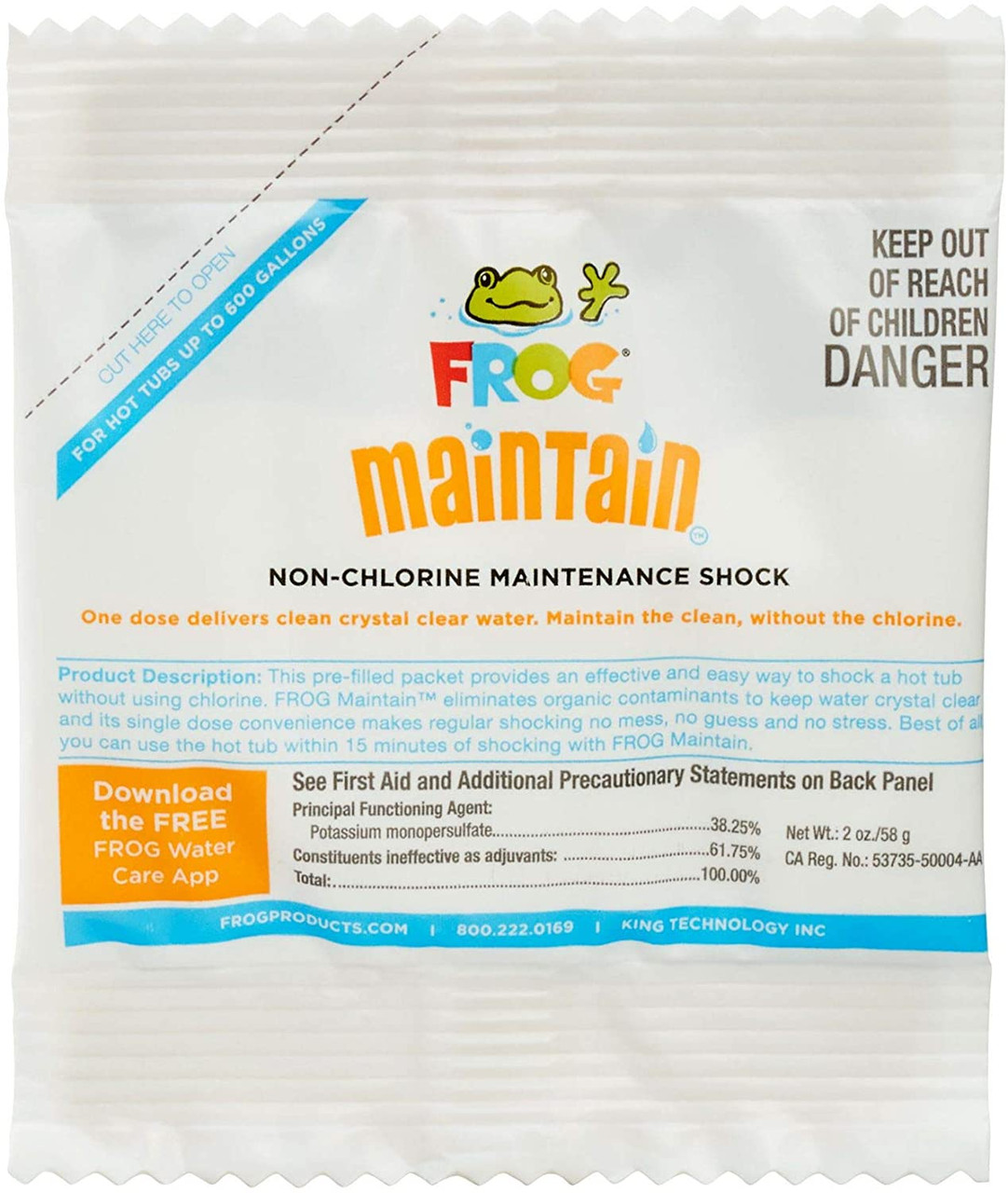 Spa Frog Maintain Shock Oxidizer