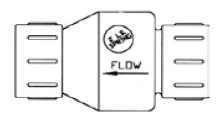 Spring Check Valve Slip Ends (5040-070)