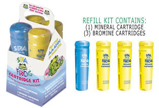 Frog Floating & Inline Serene Systems Refill Kit | 4 Pack | Serene