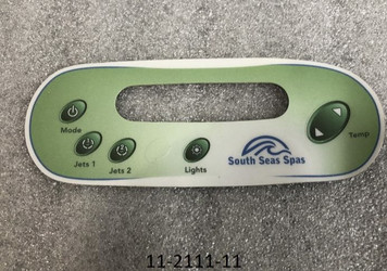 11-2111-11 Artesian Spas 2 Pump Overlay K450  