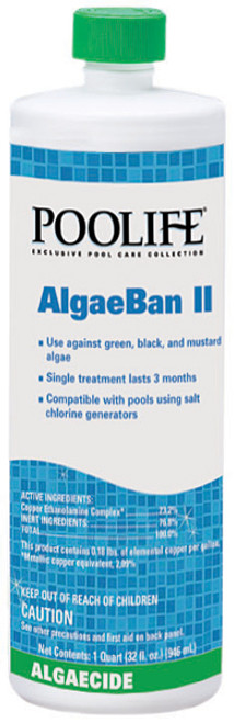 POOLIFE Algae Ban 2, 1 qt bottle - $22.89