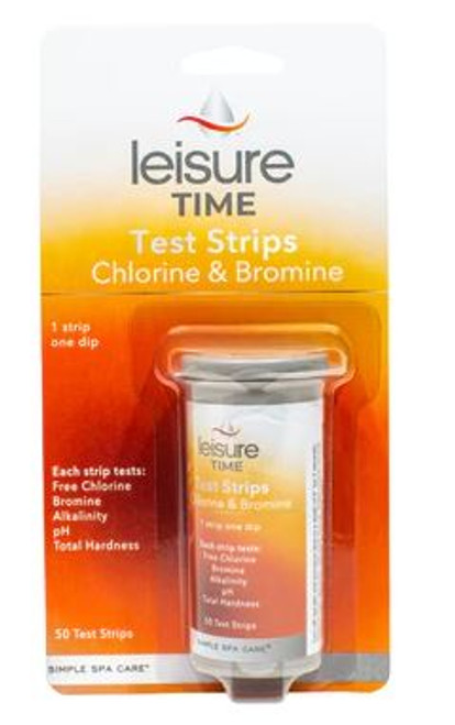 Leisure Time Chlorine and Bromine Test Strips 