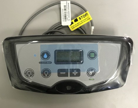 6600-490 Control Panel: Jacuzzi 2020+ J-300 Series 1 Pump Only