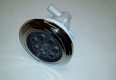 OP03-3506-52K Artesian Jet Kit: Halo Massage Stainless Stee;, 5"D, Graphite with JetBack