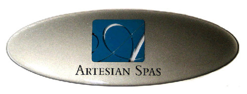 OP11-0211-77 - Artesian Spas Logo Dome Plate