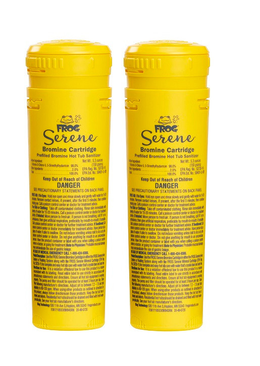 Spa Frog® Serene Bromine Replacement Refill Cartridge 2 Pack Lowest