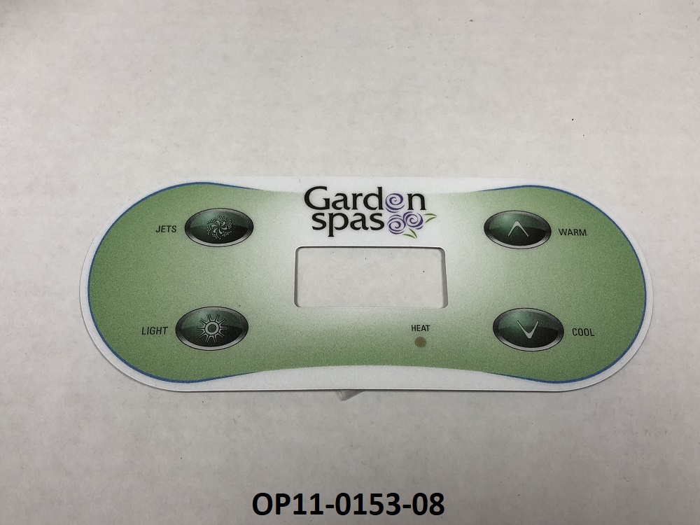ドタバタ Morning 音夢 SPa サイン OP11-0153-08 Artesian Garden Spas Overlay