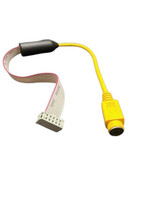 6560-735 Adapter: RIB MALE/MINI-DIN